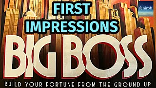 Big Boss Board Game | First Impressions