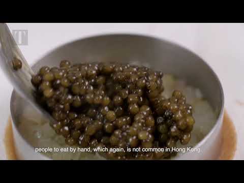 Richard Ekkebus Creates Dishes using Petrossian Caviar