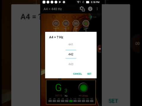 Cello Tuner &  Metronome Video