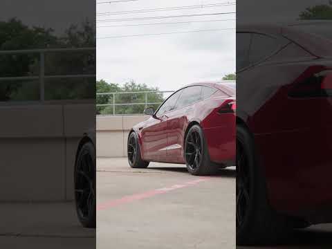 Premium forged rims on Tesla model S Plaid. Model [AW01] #tesla #rims #teslamodels #wheels