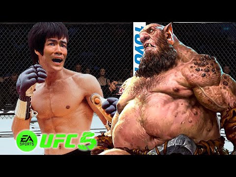 UFC5 Bruce Lee vs Scary Ogre EA Sports UFC 5 - Super Fight