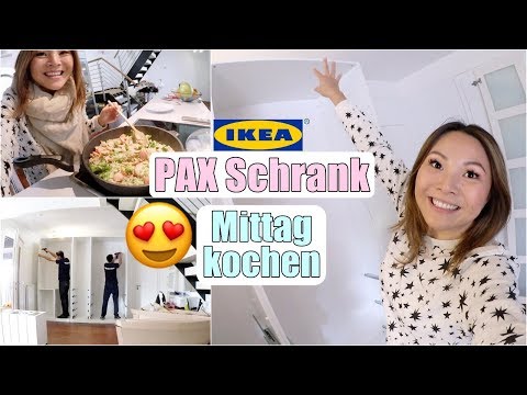 Mein PAX Schrank ist da 😍 Aufbau in 2 Minuten! Mittagessen kochen für Großfamilie | Mamiseelen