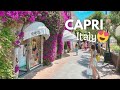 Capri Italy The Most Elegant And Luxurious Island Walking Tour 4K HDR