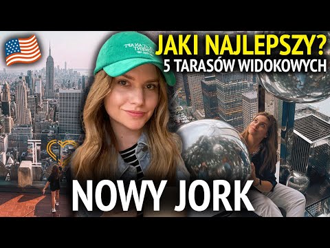 NOWY JORK: NAJLEPSZE PUNKTY WIDOKOWE - Empire State Building i inne drapacze chmur | USA VLOG