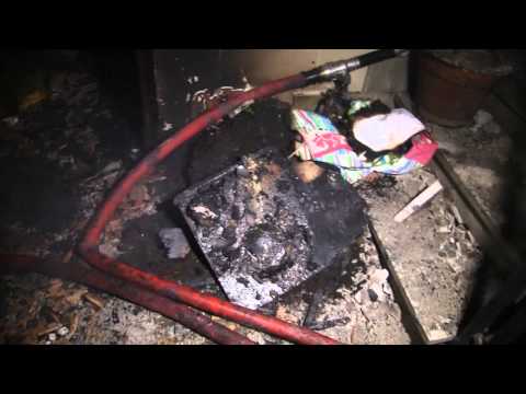 INCENDIO IN UN PALAZZO DI VIA MARINCOLA PISTOIA