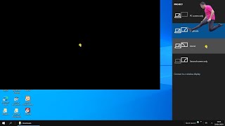 Download the video "Setting 2 monitors type Extend, mouse pointer can through between 2 monitors [Test on one monitor]"