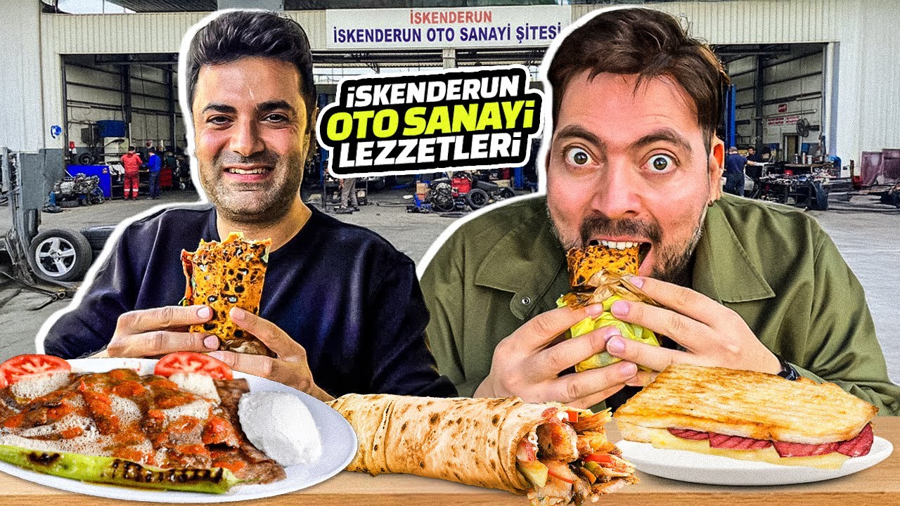 İSKENDURUN OTO SANAYİ LEZZETLERİNİ YEDİK! @hataysandikici 