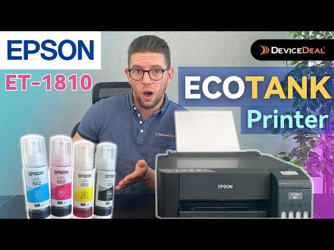 Printing-freedom? Test The Epson Ecotank ET-1810 | Unboxing, Setup & Review
