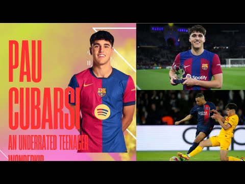 The U12 Journey: Pau Cubarsí's Rise Explained😳😮‍💨(Only 17💀)#football#barcelona#defender#paucubarsi