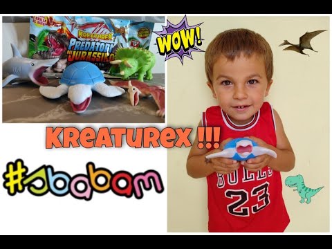 #KREATUREX PREDATORI DEL JURASSICO #SBABAM !