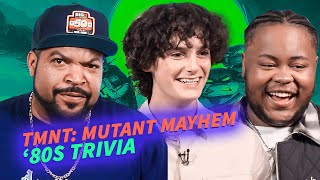 TMNT: Mutant Mayhem Cast Plays '80s Trivia
