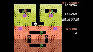 Dig Dug (MSX) video game port | 26-round session 🍒👾🎮