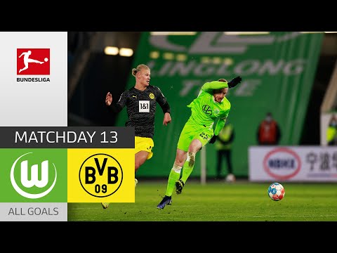 Haaland Record!  | VfL Wolfsburg - Borussia Dortmund 1-3 | All Goals | Matchday 13 – Bundesliga 2021