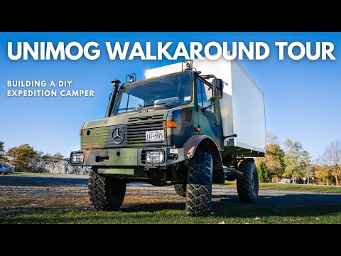 Thumbnail for Unimog Walkaround Tour - Ex-German Military 4x4 Ambulance - DIY Expedition Overland Camper Pre-Build by Unimog