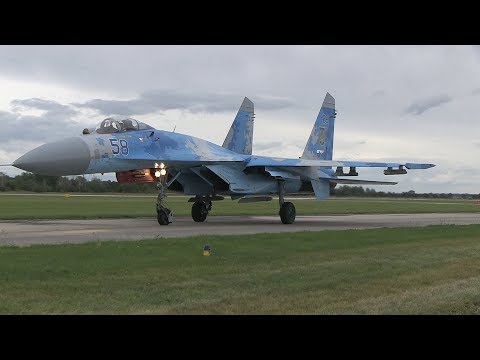 Su-27 CIAF 2017 Hradec Králové