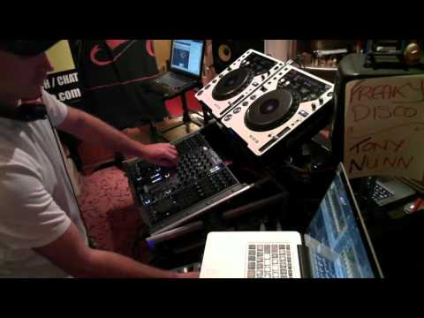 TONY NUNN (Freaky Disco) live on Jacks TV