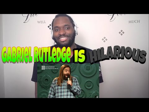 FIRST TIME REACTING TO The Best Comedy Special Ever. Gabriel Rutledge - Full Special #drybar #funny