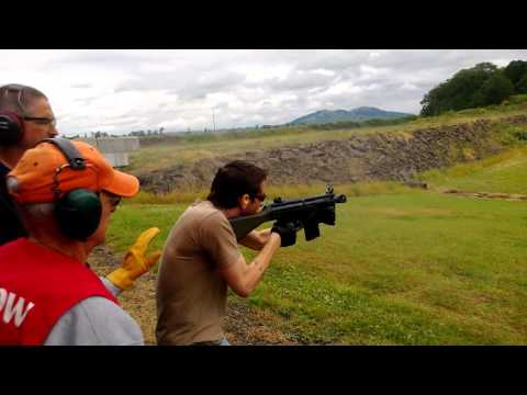 HK51K full auto shoot.