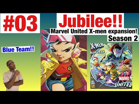 Jubilee!! Marvel United X-men Blue Team expansion review!