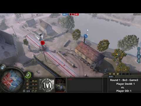 CoH1 WND Tourney: DevM vs. DD - G3 Decider from First Round series