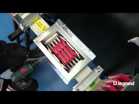 Horizontal formwork for edgewise installation of RCP busbar In= 1600A (Cu)