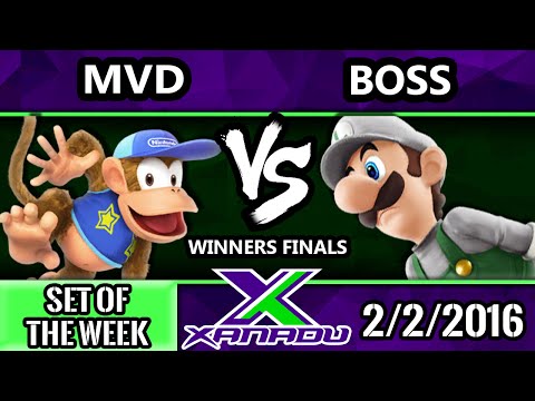 S@X 135 - PG | MVD (Diddy) Vs. TCG | Boss (Luigi) SSB4 Winners Finals - Smash Wii U - Smash 4