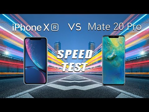 iPhone Xr vs Huawei Mate 20 Pro: Speed Test
