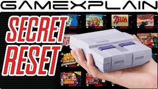 Super NES Classic Has a Secret Home Menu Shortcut & Soft Reset Trick