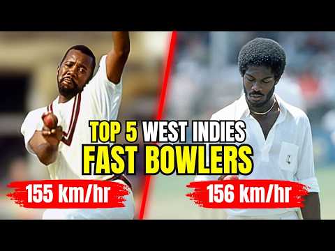 Fire & Fury: Top 5 Greatest West Indies Fast Bowlers Ever!