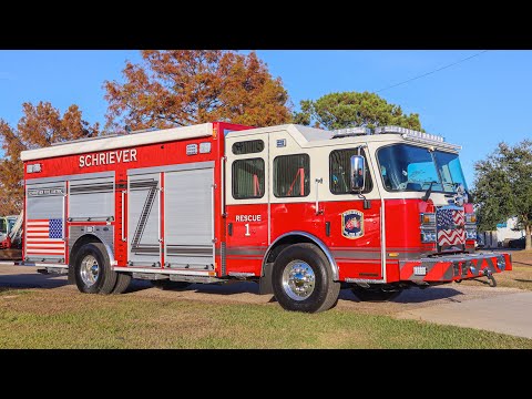 Walk Around of Schriever Fire Department's Heavy Rescue - SO143879