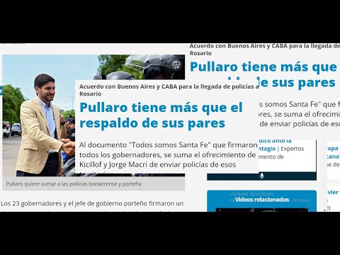 ¿Es legal enviar Policía Bonarense a Rosario (Santa Fe)?