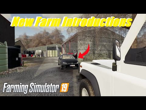Settling Into Farm Life Ep1 | Chellington Valley | Farming Simulator 19