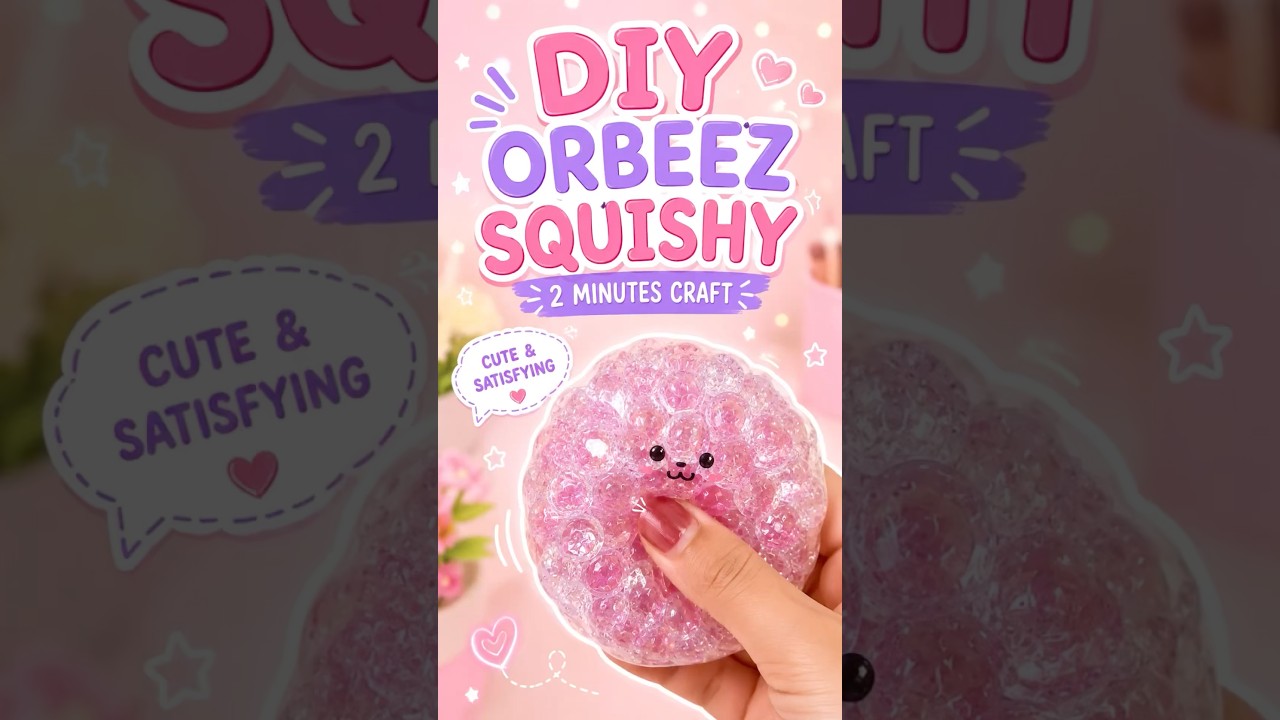 🫧✨DIY Orbeez Squishy 🫧💗 | 2 minutes craft 🎀✨|Cute & Satisfying |It’s me Hana#shorts