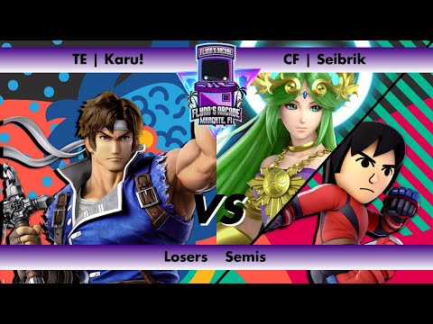 Flynn's Arcade 091 Losers Semis - TE | Karu! (Richter) VS CF | Seibrik (Palutena Mii Brawler) SSBU