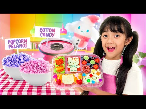 SAMANTHA MAKES MANY VIRAL FOODS FROM SCHOOL POPCORN TO COTTON CANDY 😍 VIDEO COMPILATION