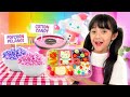SAMANTHA MAKES MANY VIRAL FOODS FROM SCHOOL POPCORN TO COTTON CANDY VIDEO COMPILATION