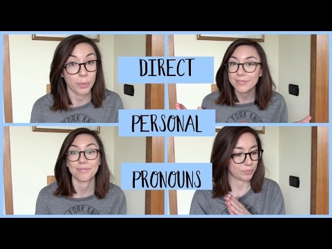 Learn Italian - Direct Object Personal Pronouns