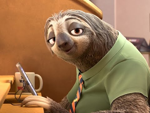 Zootropolis - Lenochod Blesk [HD]