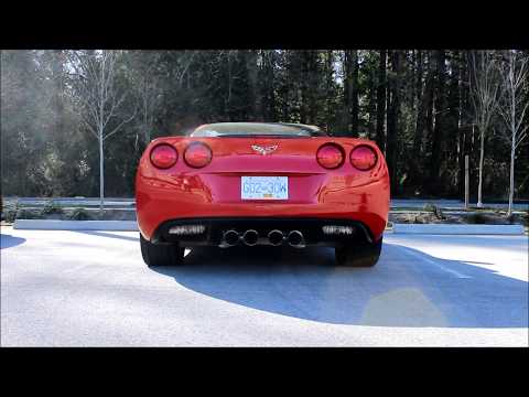 Corvette Stock Exhaust VS. Corsa Extreme Axle Back