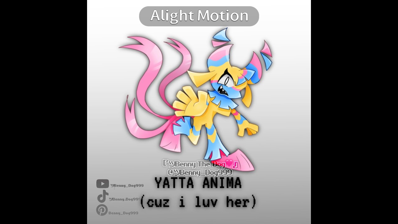 Yatta anima •[ #dandysworld #meme #roblox #alightmotion #yatta #shorts ]•
