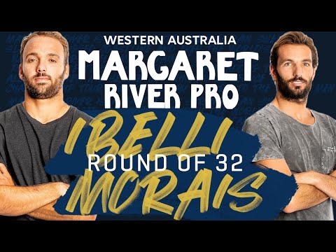 Caio Ibelli vs Frederico Morais at the Margaret River Pro - Round of 32 Heat Replay