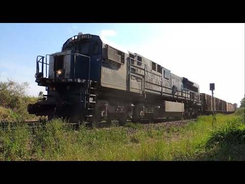 Arrancadão de um trem carregado