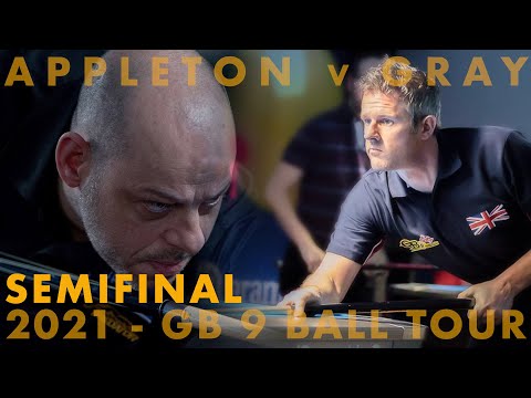 Darren Appleton v Mark Gray | 2021 GB 9 Ball Tour | Dynaspheres Paul Medati Trophy