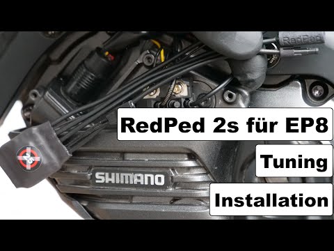 RedPed 2s für Shimano EP8- Einbau - Installation - DU-EP800 - E-Bike Tuning