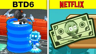 Everything DIFFERENT In Netflix Bloons TD 6!