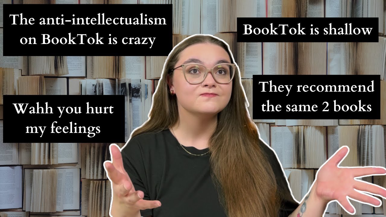 "intellectuals" on BookTok need to chill