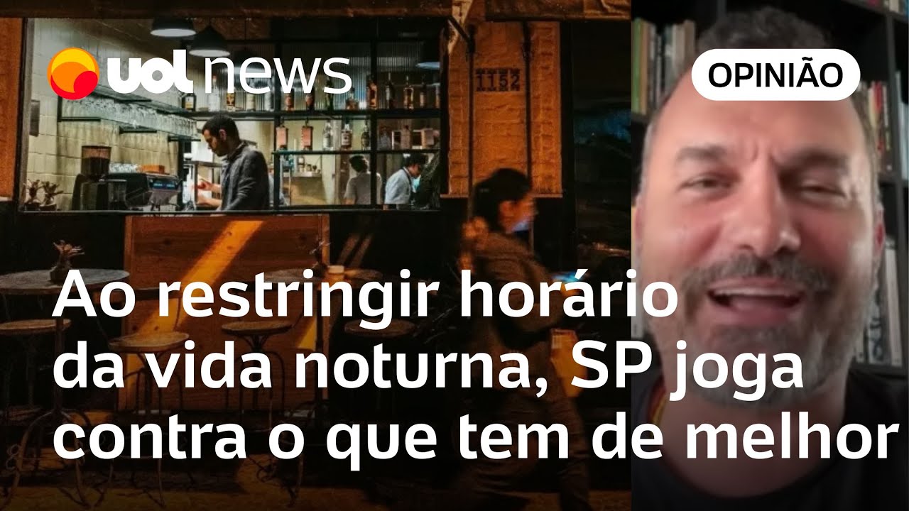 São Paulo restringe horário da vida noturna e joga contra o que tem de melhor | Alê Youssef
