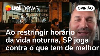 São Paulo restringe horário da vida noturna e joga contra o que tem de melhor | Alê Youssef