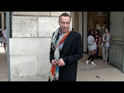Michael Wincott at Cerruti Fashion Show in Paris