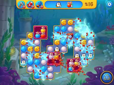 Fishdom level 5712 no boosters フィッシュダム ノーマル [Friend's]